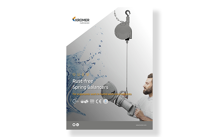 Kromer Katalog Rostfreie Federzüge und Balancer herunterladen Kromer Katalog Rostfreie Federzüge und Balancer herunterladen